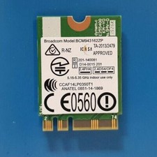 Genuine Broadcom BCM943162ZP Dual Band Mini PCIe M.2 2230 WiFi + BT 4.0 Card picture