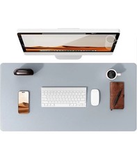 Large PU Leather Dual Sided Desk Pad Non-Slip Mouse Pad Desk Mat Writing Mat picture