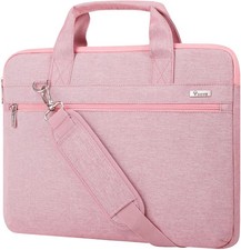 Pink 360° Protective Laptop Sleeve Bag for 13-14 Inch MacBook Air & Pro, Voova picture