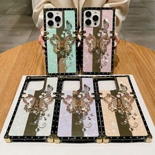 Crystal Butterfly Stand Phone Case For Samsung A34 A36 A56 A54 A17 A06 A16 A26 picture