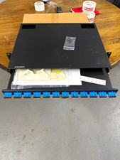 Ortronics OR-625MMC-24PE1RB 24-Port SC Optical Patch Panel 1U 19in Rack Mount picture