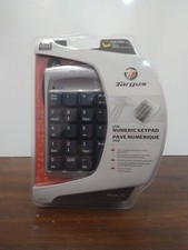 Targus Numeric Keypad USB PAUK10C PC Windows Vista Full Size Keys New Sealed picture