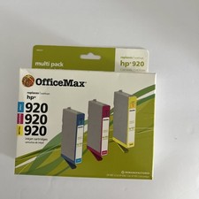 OfficeMax Tri-Color Inkjet Cartridges Multi Pack Compatible with HP 920 picture