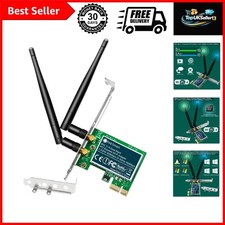Wireless N Dual Band 600Mbps 2.4GHz 300Mbps or 5GHz 300Mbps PCIE WiFi Adapter... picture