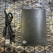Seagate One Touch Backup Plus Slim 2TB External Hard Drive SRD0VN2 GOOD HEALTH picture
