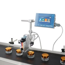 12.7mm Automatic online inkjet printer without conveyor printing batch number picture