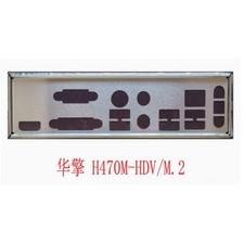 1pc For ASRock H470M-HDV/M.2 Motherboard Backplane I/O Shield Backplate picture