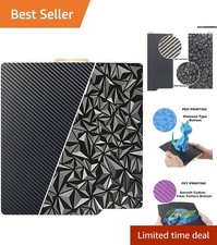 Bambu Build Plate for 3D Printing - Diamond + Carbon Fiber Excellence 257x257mm picture