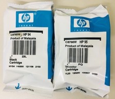 HP Genuine 94 95 B/C Cartridges In Original HP Deskjet 460,6840,9800 picture