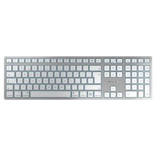 Cherry KW 9100 Slim Mac Wireless Keyboard QWERTY Bluetooth 2.4 GHz RF Flat Keys picture