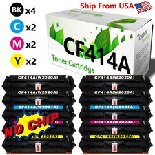 10PK toner replace for HP CF414A W2020A-3A No Chip MFP M479dw Printer picture
