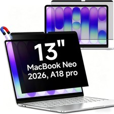 Magnetic Privacy Screen for MacBook Neo 13 Inch, Anti-Glare Blue Light Filter picture