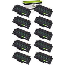 10 Pack MLT-D105L Toner Fits for Samsung SF-650 ML-2580n SCX-4600 4623FN 4623FW picture
