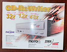 CyberDrive Technology  (CW058D) CDRW 32x/12x/48x CD Drive-OPEN BOX picture