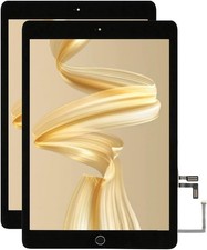 For iPad 5 Gen Screen Replacement A1822 A1823 2017 Digitizer Home ButtonM Black picture