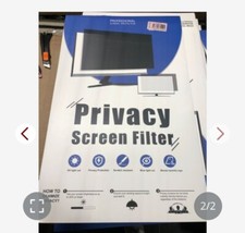 Computer Privacy Screen 21.5 Inch for 16:9 Widescreen Monitor, Anti Blue Ligh... picture