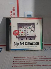 PC PAINTBRUSH CLIPART COLLECTION PC CD-ROM WINDOWS No Keycode Good Used - #159 picture