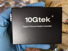 10Gtek Gigabit Ethernet Dual SC Media Converter, A7S2-33-1GX1GT-SFP picture