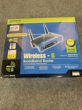 Linksys WRT54G Wireless-G Broadband Router 2.4GHz 802.11g Cisco Boxed picture