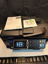 Good Epson Workforce WF-3620 Wireless All in One Inkjet Printer Tested Works picture