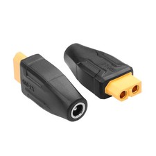 XT60 to DC 5521 Adapter 2pcs, XT60 Female to DC 5.5mm x 2.1mm Female Model Ai... picture