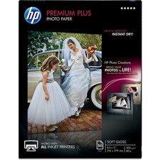 HP Premier Plus Inkjet Print Photo Paper 8 1/2