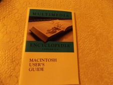 Vintage 1992 Apple Macintosh User’s Guide Multimedia Encyclopedia NICE picture