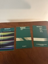 Vintage Microsoft RAMCard Memory Board  Apple II Manual ONLY 1982 Lot picture