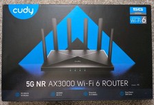 Cudy P5 5G NR SA/NSA AX3000 Wi-Fi 6 Router Dual SIM Cellular 4x Gigabit VPN Mesh picture