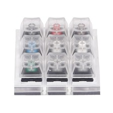Acrylic 9-Axis Tester Mechanical Keyboard Sampler Keycap Switch For Cherry MX picture