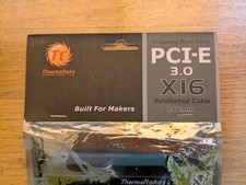Thermaltake, PCI-E, 3.0, X16, 200ml, Tt Gaming Riser Cable - NEW SEALED picture