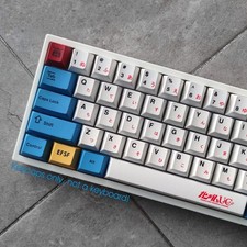 GUNDAM Keycaps Set RX-78-2 GD07 PBT 125keys For Cherry MX Mechanical Keyboards picture