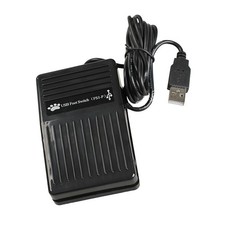 USB Single Foot Switch Keyboard Pedal For HID Computer USB Action Switch Control picture