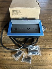 New Cubieflip Power Distribution Unit BPECF-S  3 Outlets 2 USB Ports 120v 12 Amp picture