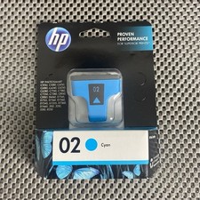 Genuine HP 02 Cartridge Cyan Ink picture