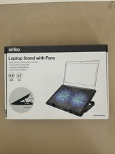 Laptop Metal Stand With Twin Fans picture