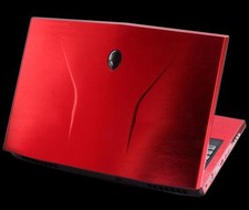 KH Special Laptop Color Metal Leather Skin Fit Dell Alienware M17X R3 R4 2012 picture
