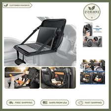 Elegant Adjustable Car Eating & Work Tray - Universal Compatibility, Black picture