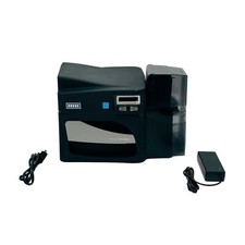 HID Fargo DTC4500e Color ID Card Printer Ethernet USB w/PSU **EXCELLENT CONDTION picture