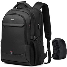 DUSLANG 17 Inch Laptop Backpack for Travel with Backpack Rain Cover College B... picture