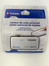 Verbatim CameraMate Universal USB 2.0 Memory Card Reader One-Touch Copy NEW picture