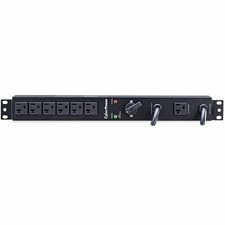 CyberPower 6-Outlet (rear) 1U Maintenance Bypass PDU w/ 100-120 VAC 20A Output picture