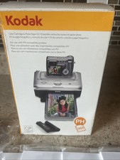 Kodak PH-160 Color Cartridge & Photo Paper Kit   3 Cartridges & 100 Sheets Paper picture