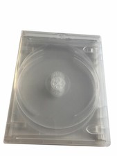 New 1 Clear MegaDisc 15mm Blu-ray Replacement Case Holds 4 Discs (4 Tray) box picture