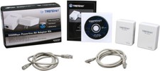 NOB TRENDnet TPL-401E2K 500 Mbps Powerline Ethernet AV Adapter Kit - Set of (2) picture