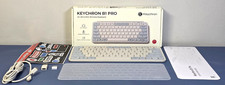 Keychron B1 Pro Ultra-Slim Wireless Keyboard Retro Blue B1P-K11 BT 2.4GHz - New picture