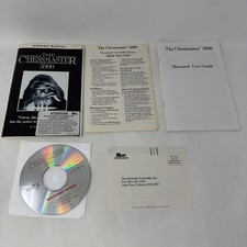 The Chessmaster 3000 Apple Mac Macintosh CD-ROM w/ Manual Used PC picture