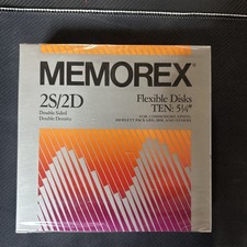Memorex 2S/2D Double Sided Double Density 5.25