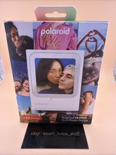 Polaroid Hi-Print 3x3 Photo Printer w/ 10 Sheets Paper Bundle New Sealed picture
