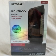 NETGEAR Nighthawk (CM1200-100NAS) DOCSIS 3.1 Cable Modem. NIB. FAST SHIPPING picture